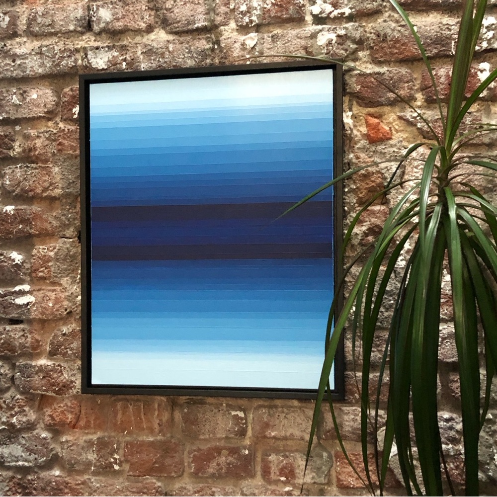 Acrylic on Canvas Board with Frame